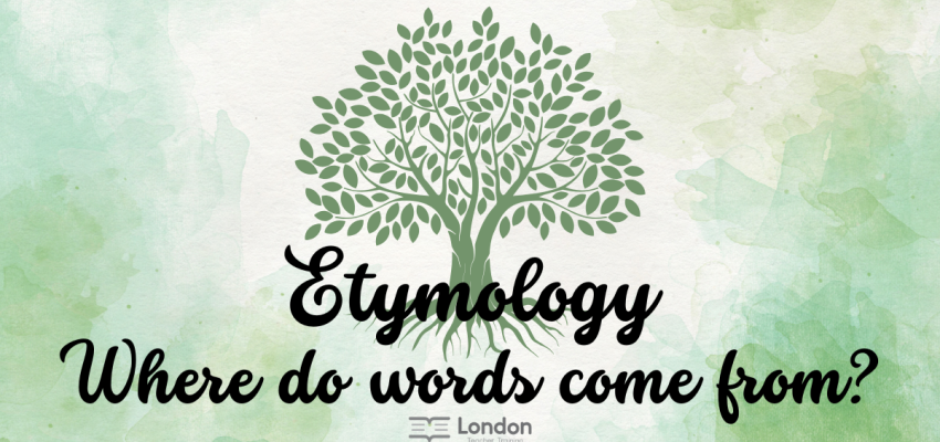 Etymology: Where do words come from?